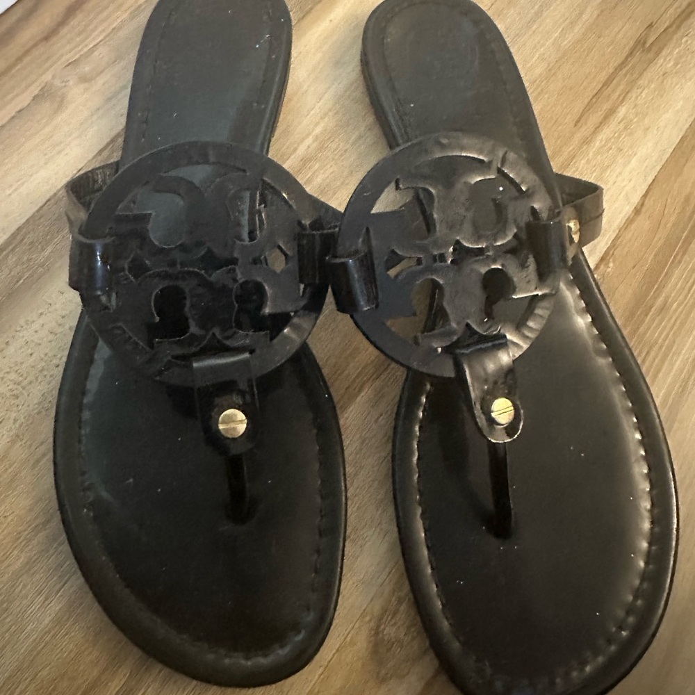 Tory Burch Miller Black Sandals